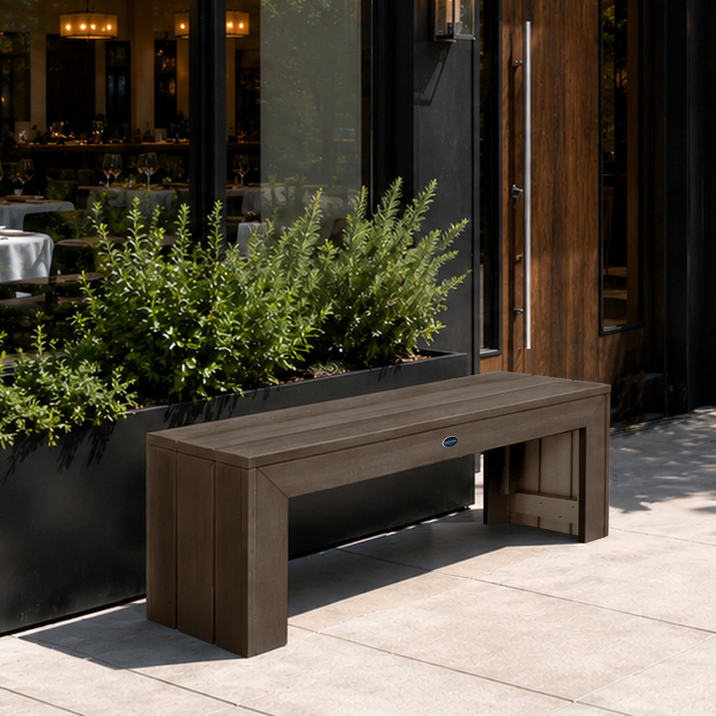 Granite Hills Modern Bench