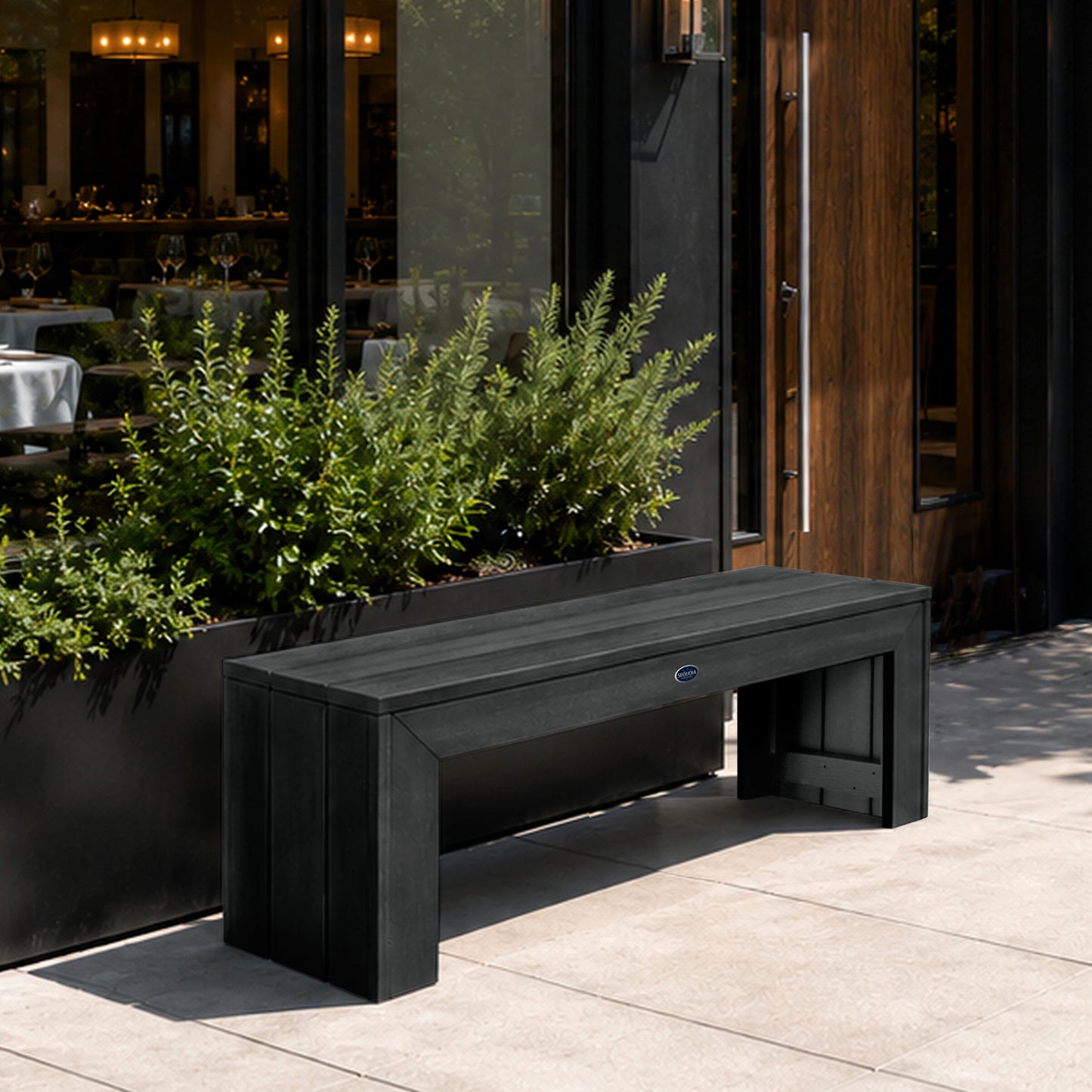 Granite Hills Modern Bench