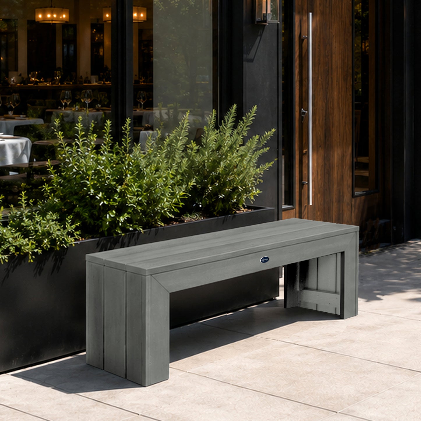 Granite Hills Modern Bench