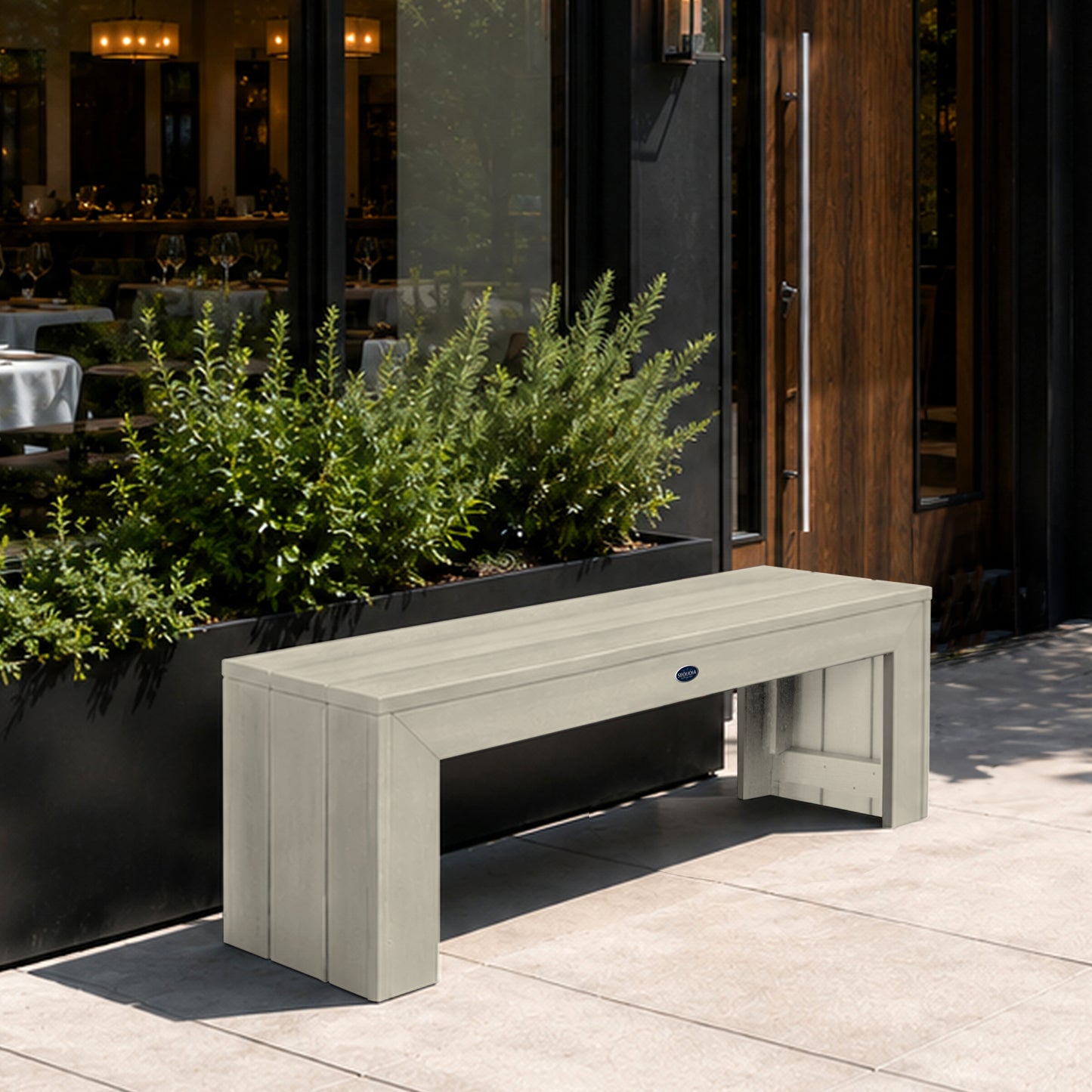 Granite Hills Modern Bench