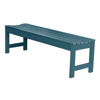 5ft Blue Ridge backless bench in Nantucket Blue