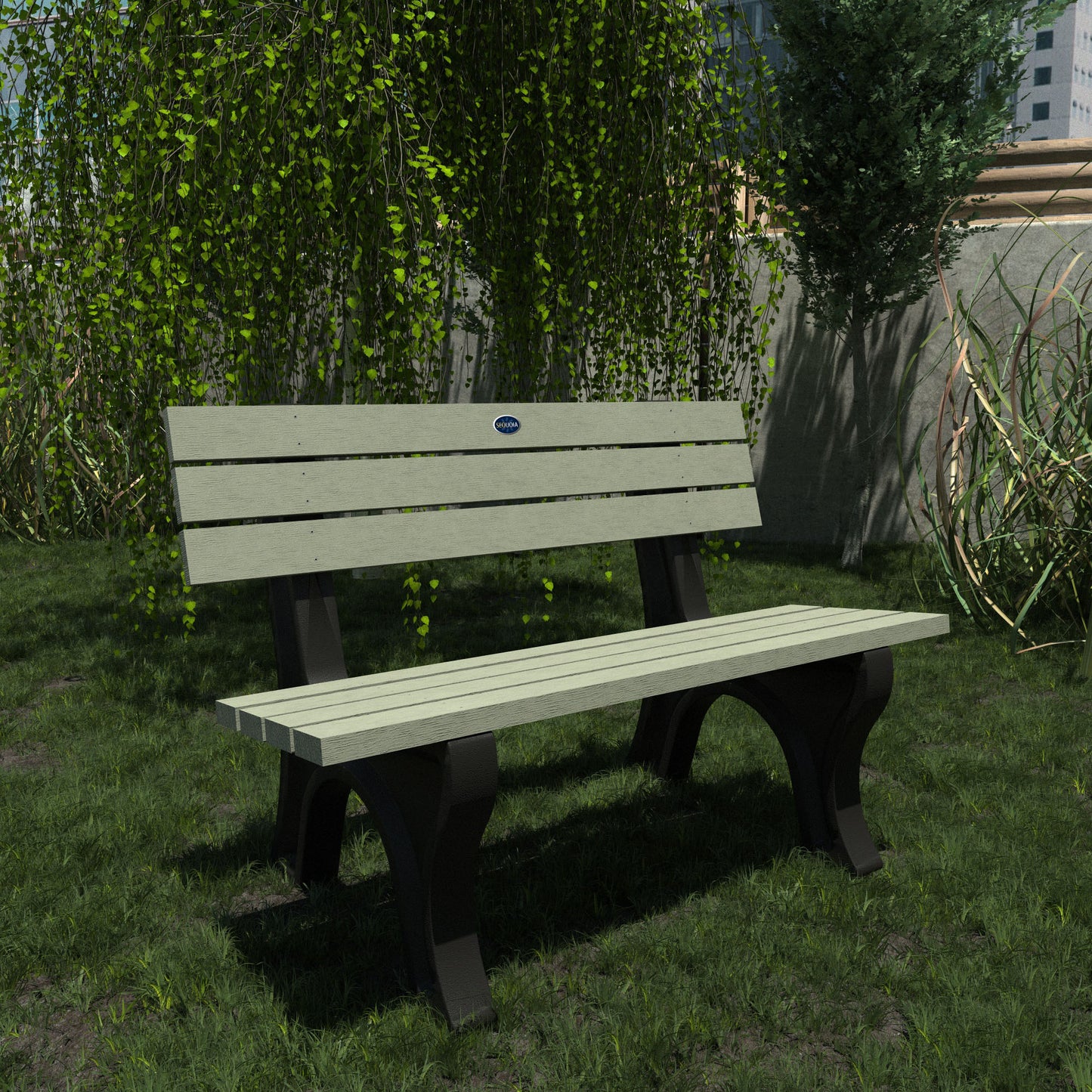 Aurora Traditional 4 ft. Park Bench