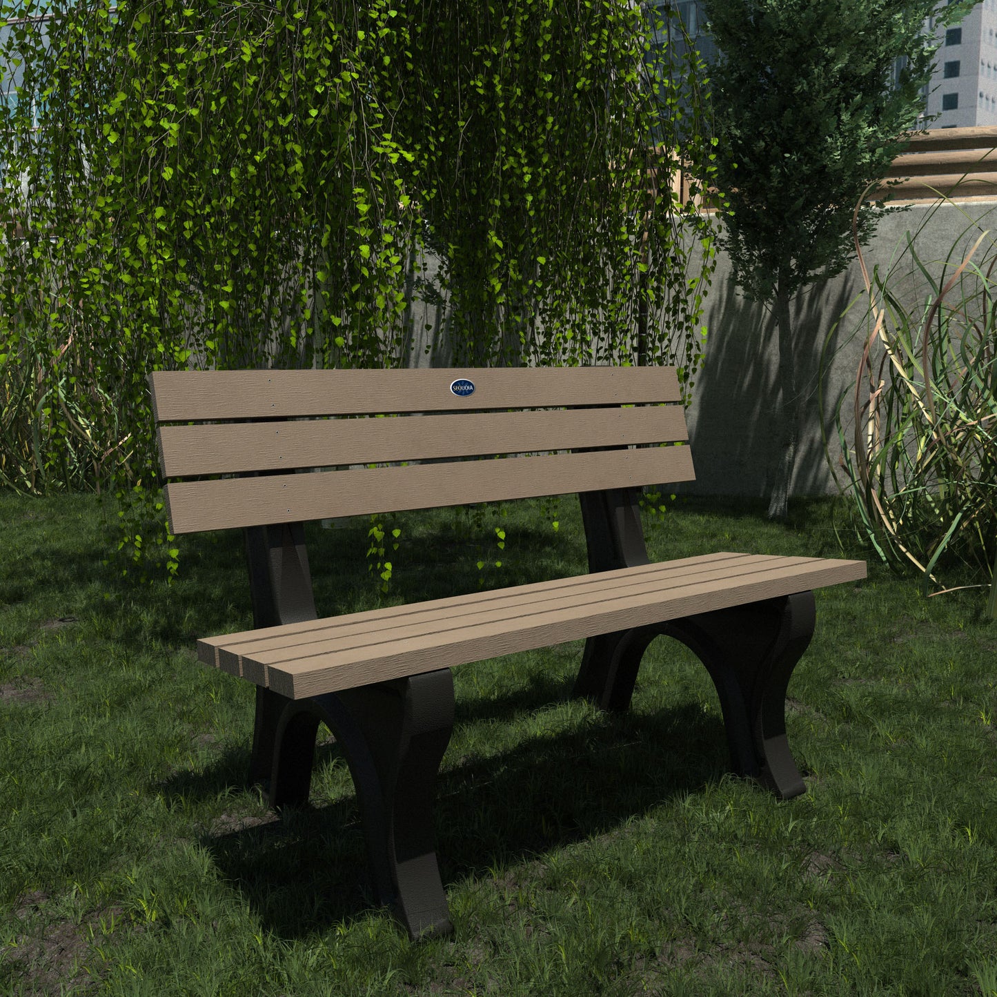 Aurora Traditional 4 ft. Park Bench