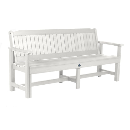 Blue Ridge 6ft Garden Bench in White