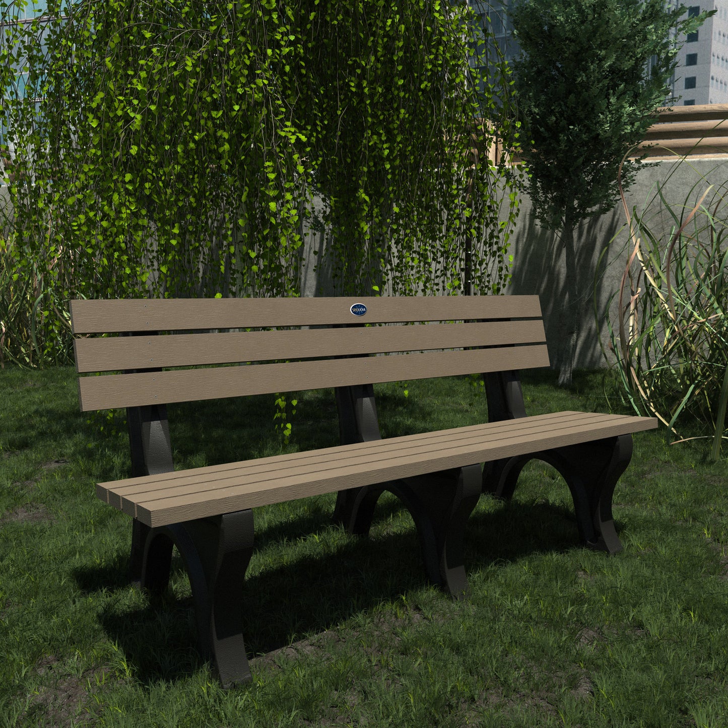 Aurora Traditional 6 ft Park Bench