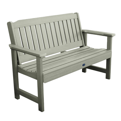 5ft Blue Ridge garden bench in Eucalyptus