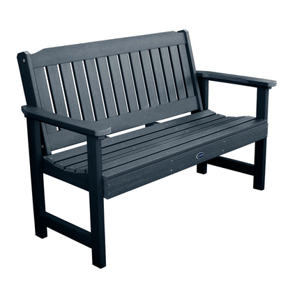 5ft Blue Ridge garden bench in Federal Blue