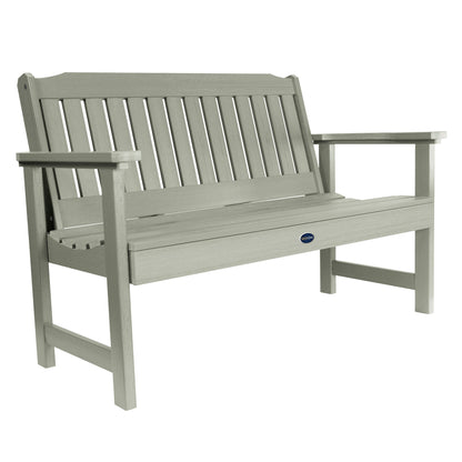 4ft Blue Ridge garden bench in Eucalyptus