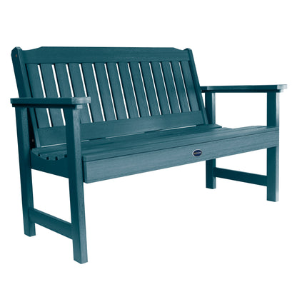4ft Blue Ridge garden bench in Nantucket Blue