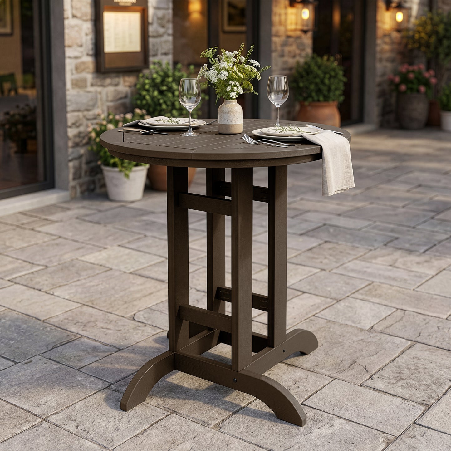 Homestead 36” Round Dining Table - Bar Height
