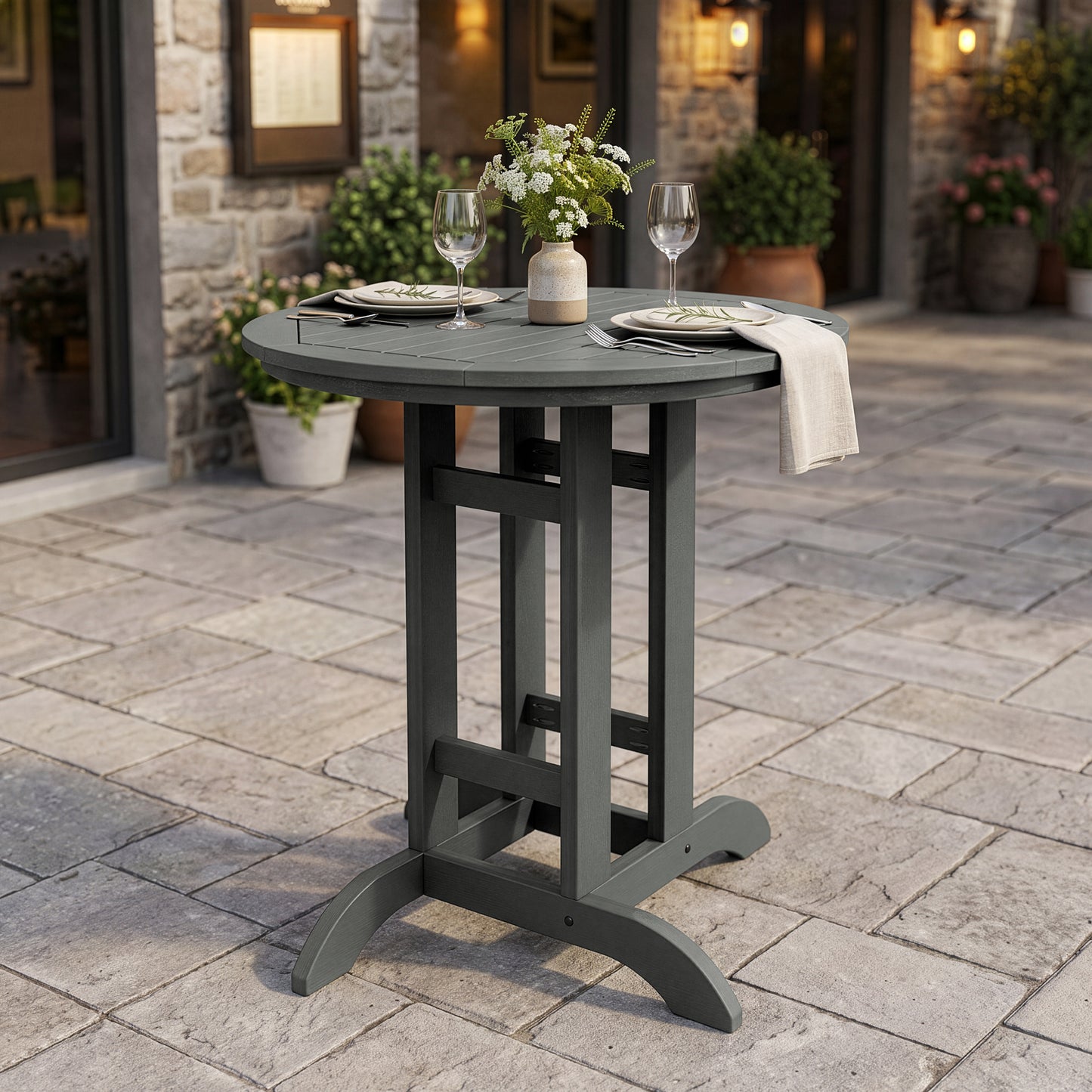 Homestead 36” Round Dining Table - Bar Height