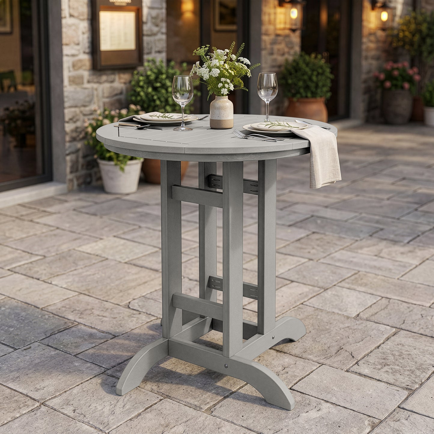 Homestead 36” Round Dining Table - Bar Height