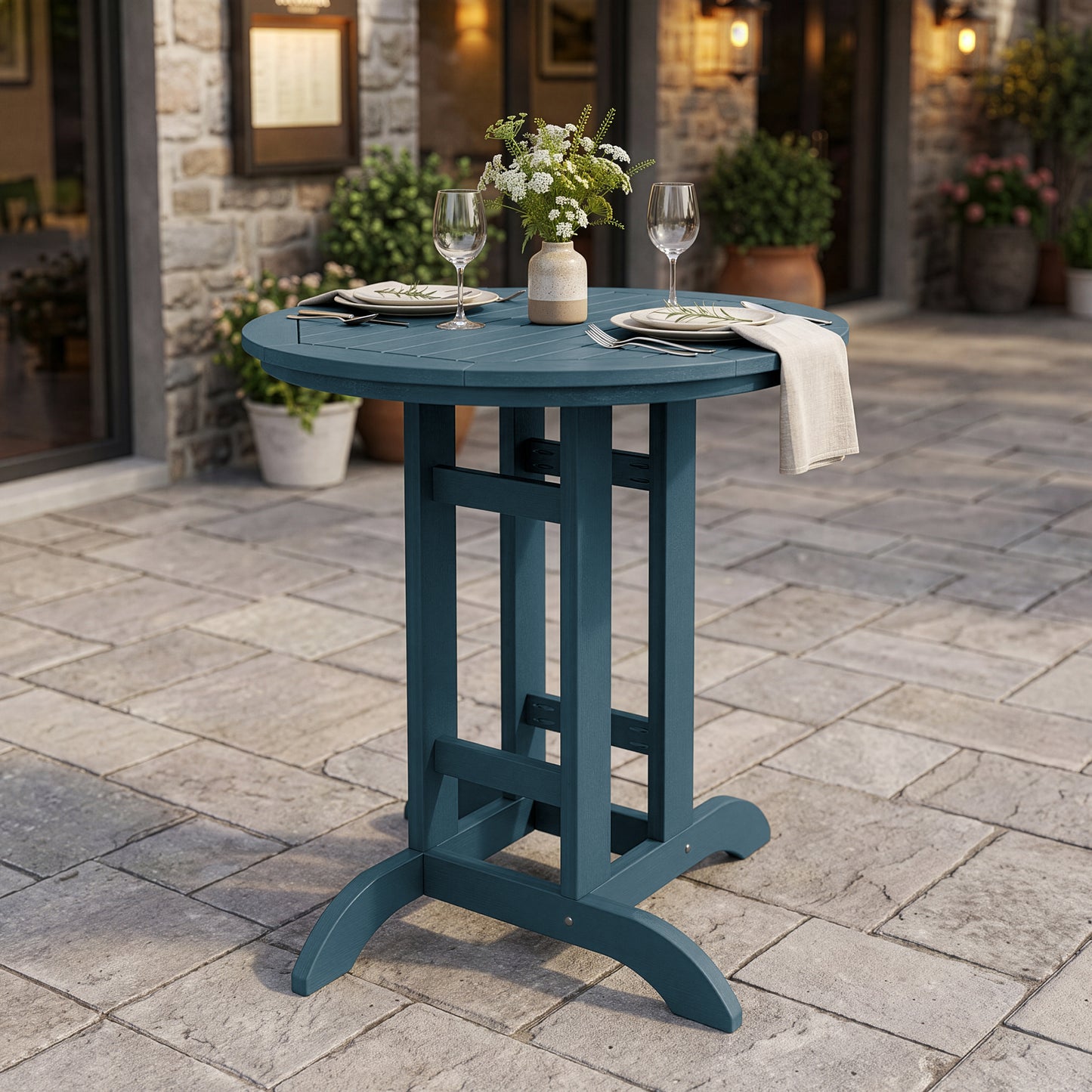 Homestead 36” Round Dining Table - Bar Height