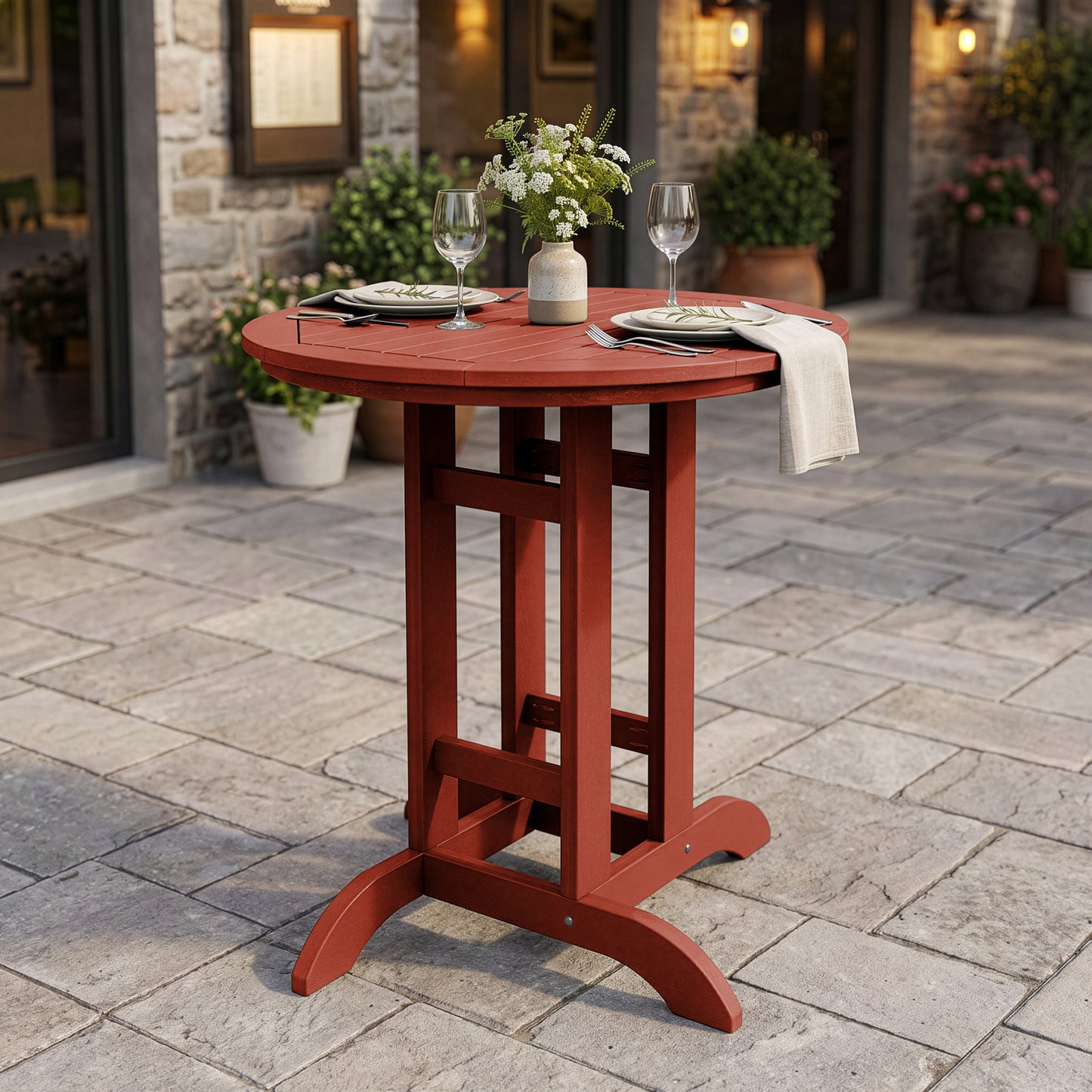 Homestead 36” Round Dining Table - Bar Height