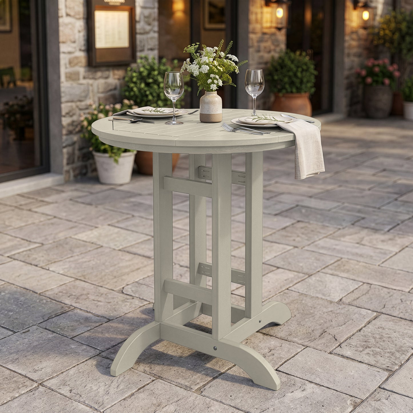Homestead 36” Round Dining Table - Bar Height