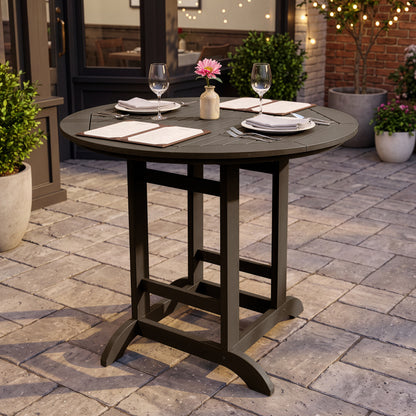 Hometead Round 48in Diameter Dining Table - Bar Height