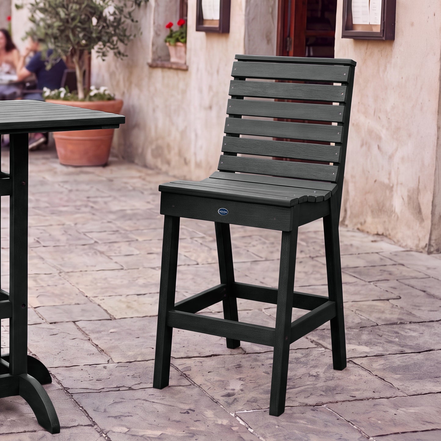 Aurora Armless Dining Chair - Bar Height