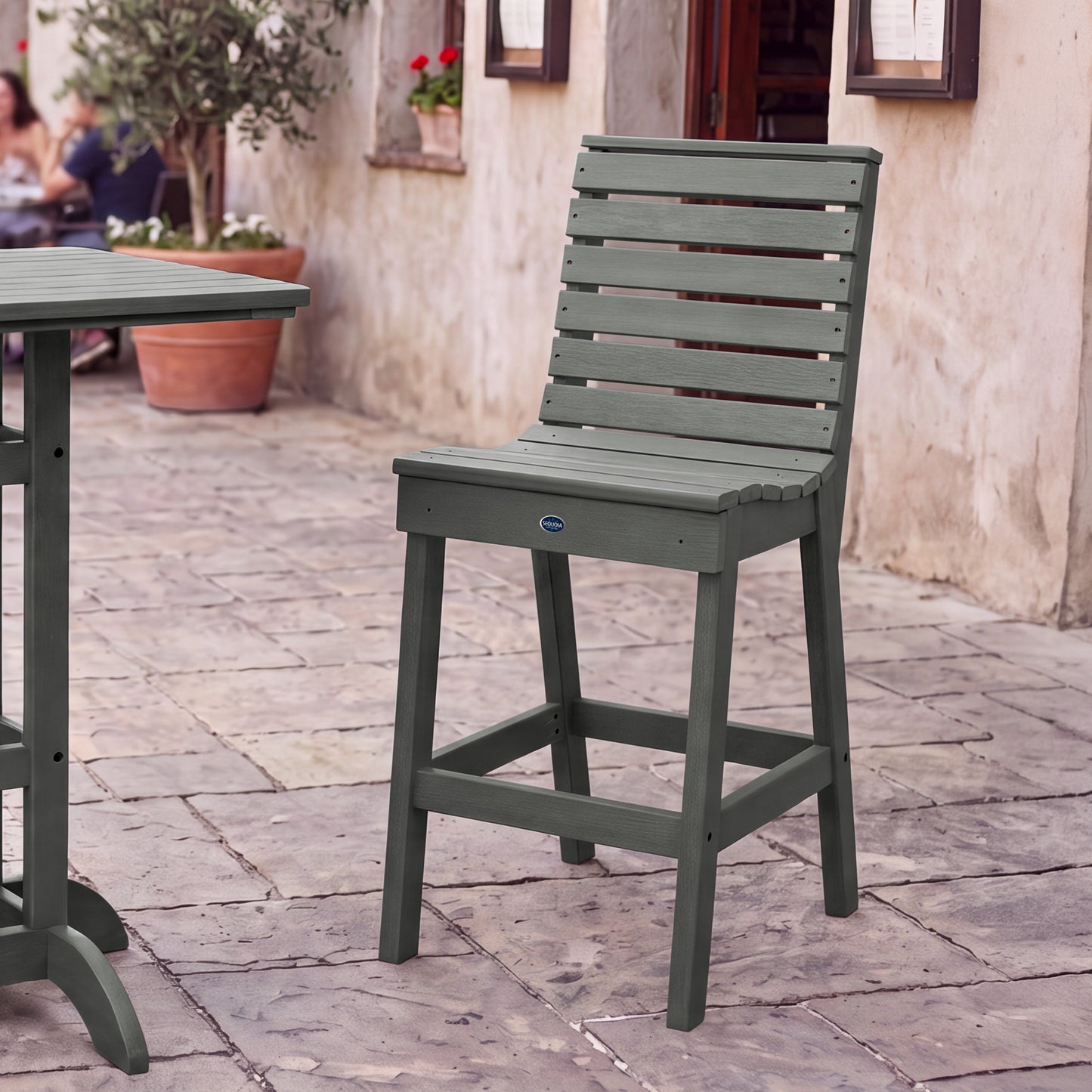 Aurora Armless Dining Chair - Bar Height