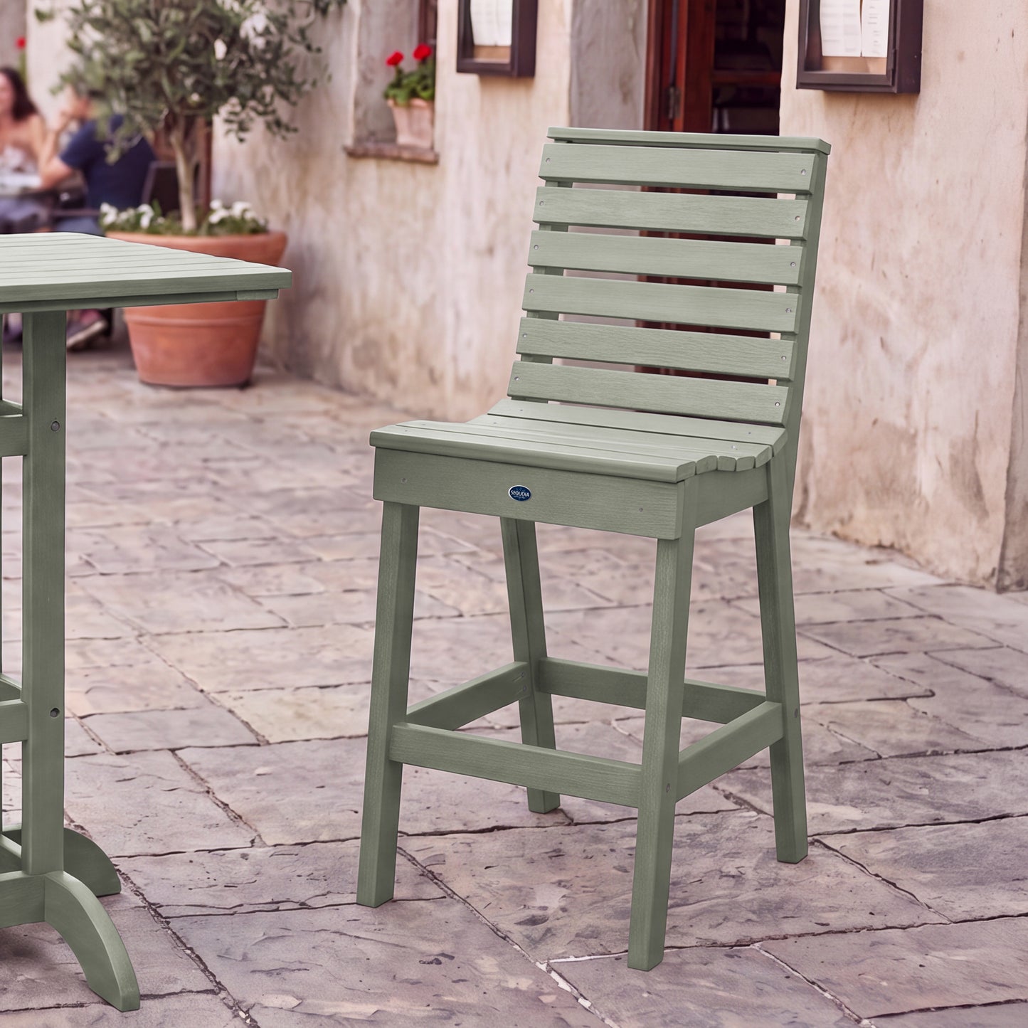 Aurora Armless Dining Chair - Bar Height