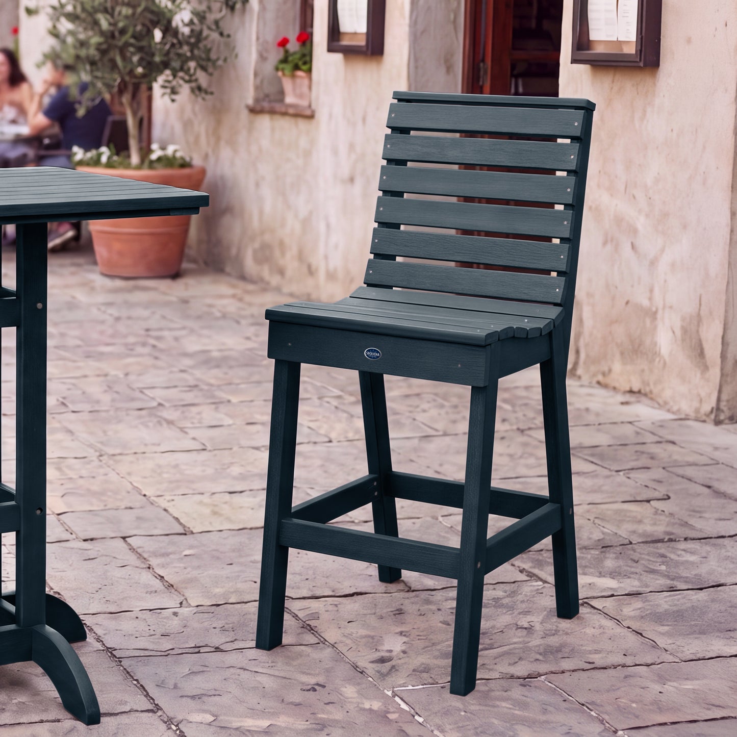 Aurora Armless Dining Chair - Bar Height
