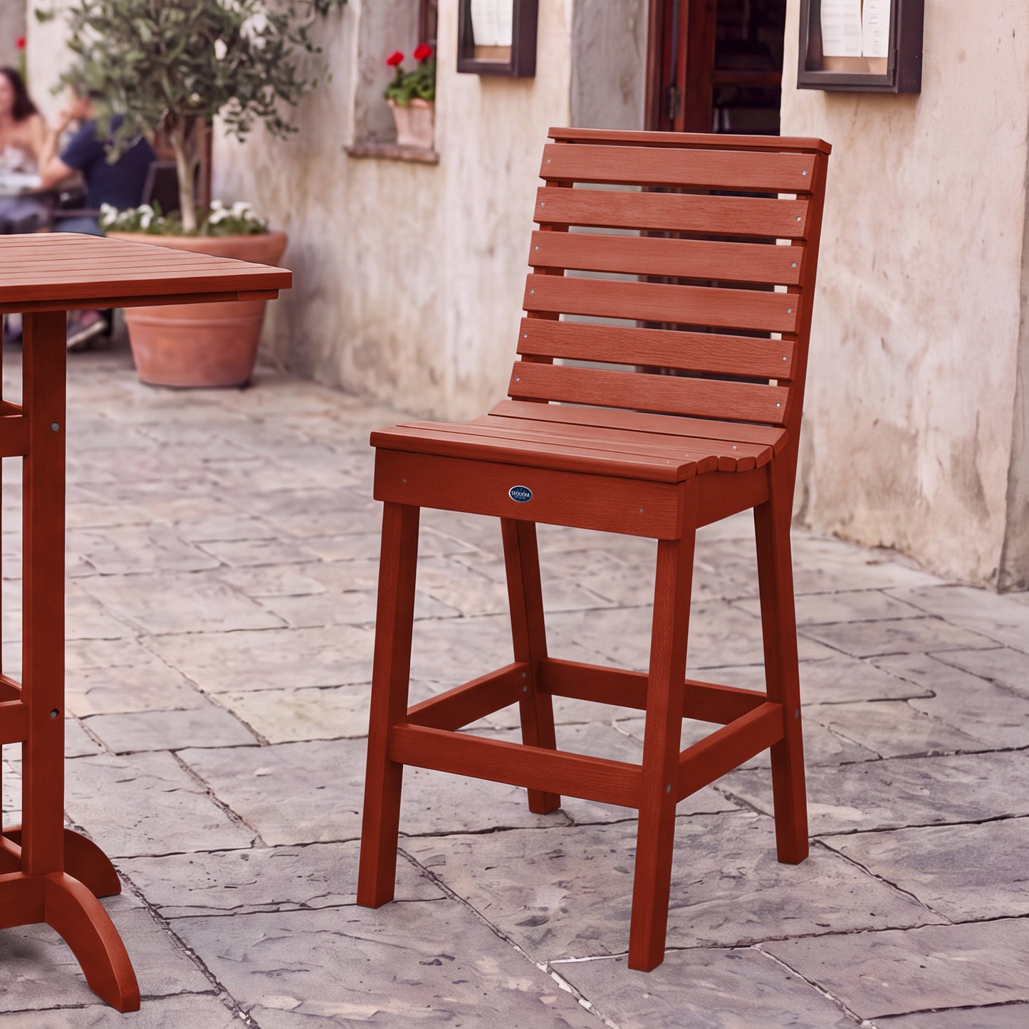 Aurora Armless Dining Chair - Bar Height