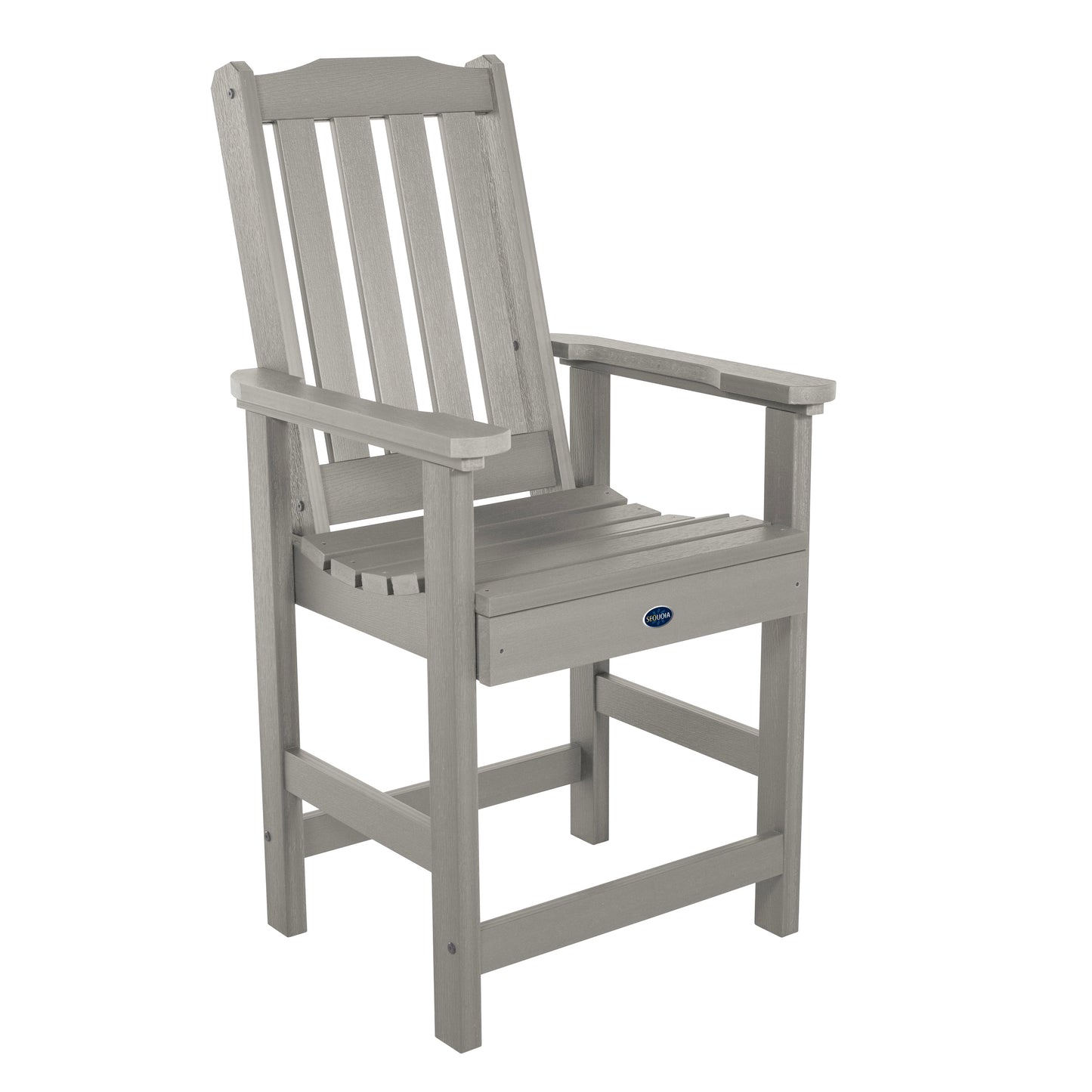 Blue Ridge counter height dining chair in Harbor Gray