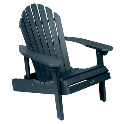 Horizon folding and reclining Adirondack chair in Federal Blue