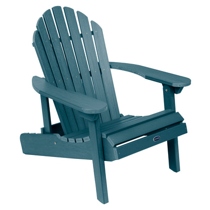 Horizon folding and reclining Adirondack chair in Nantucket Blue