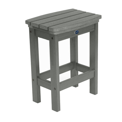 Blue Ridge counter height balcony stool in Coastal Teak