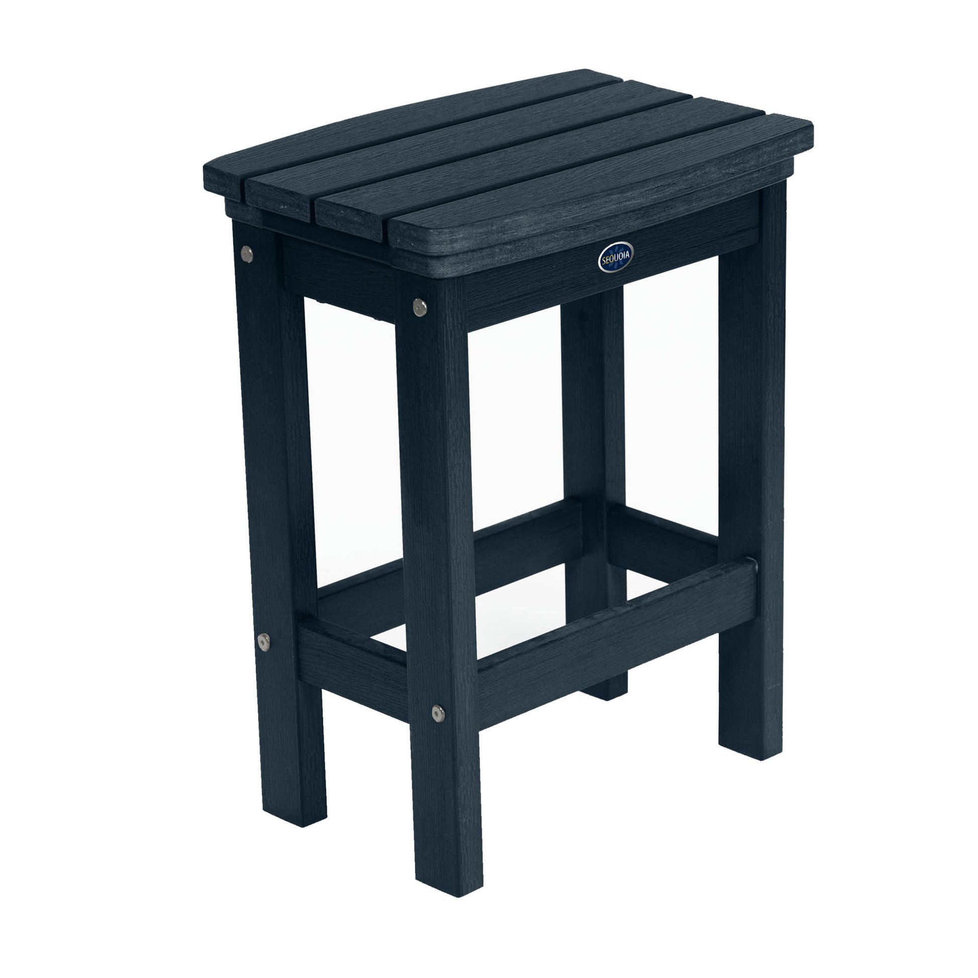 Blue Ridge counter height balcony stool in Federal Blue
