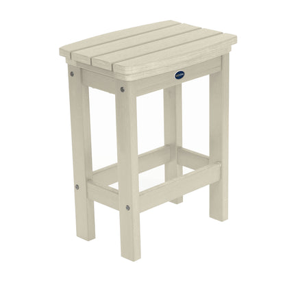 Blue Ridge counter height balcony stool in Whitewash