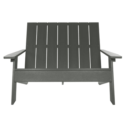 Granite Hills double wide Adirondack chair in Coastal Teak