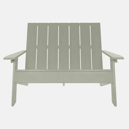 Granite Hills double wide Adirondack chair in Eucalyptus