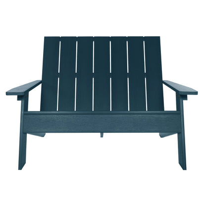 Granite Hills Double wide Adirondack chair in Nantucket Blue