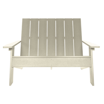 Granite Hills double wide Adirondack chair in Whitewash