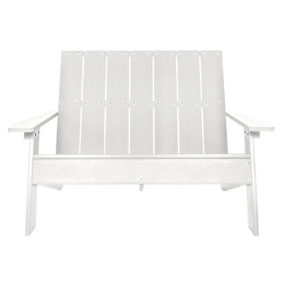 Granite Hills double wide Adirondack chair in White