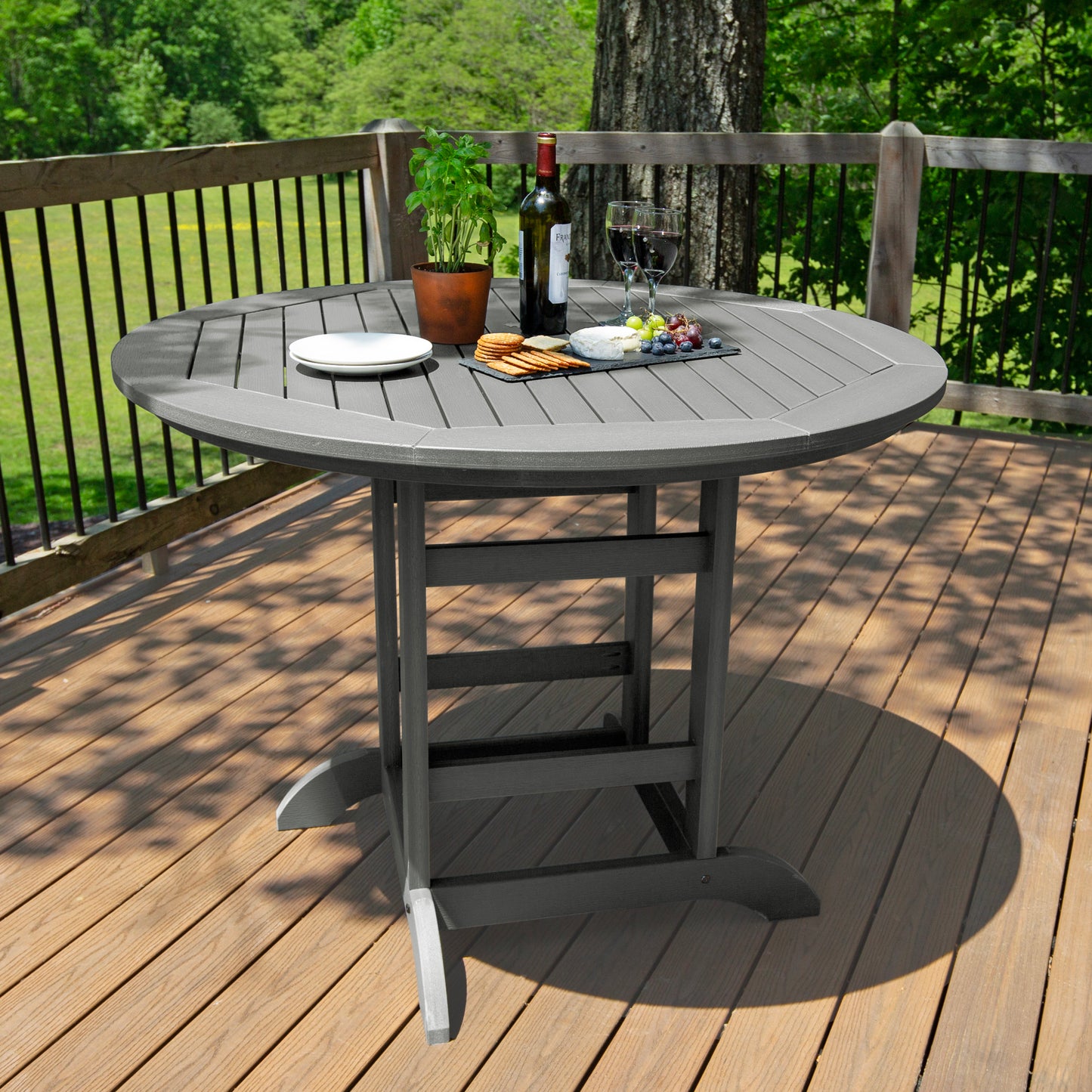 Homestead 48in Diameter Dining Table - Counter Height