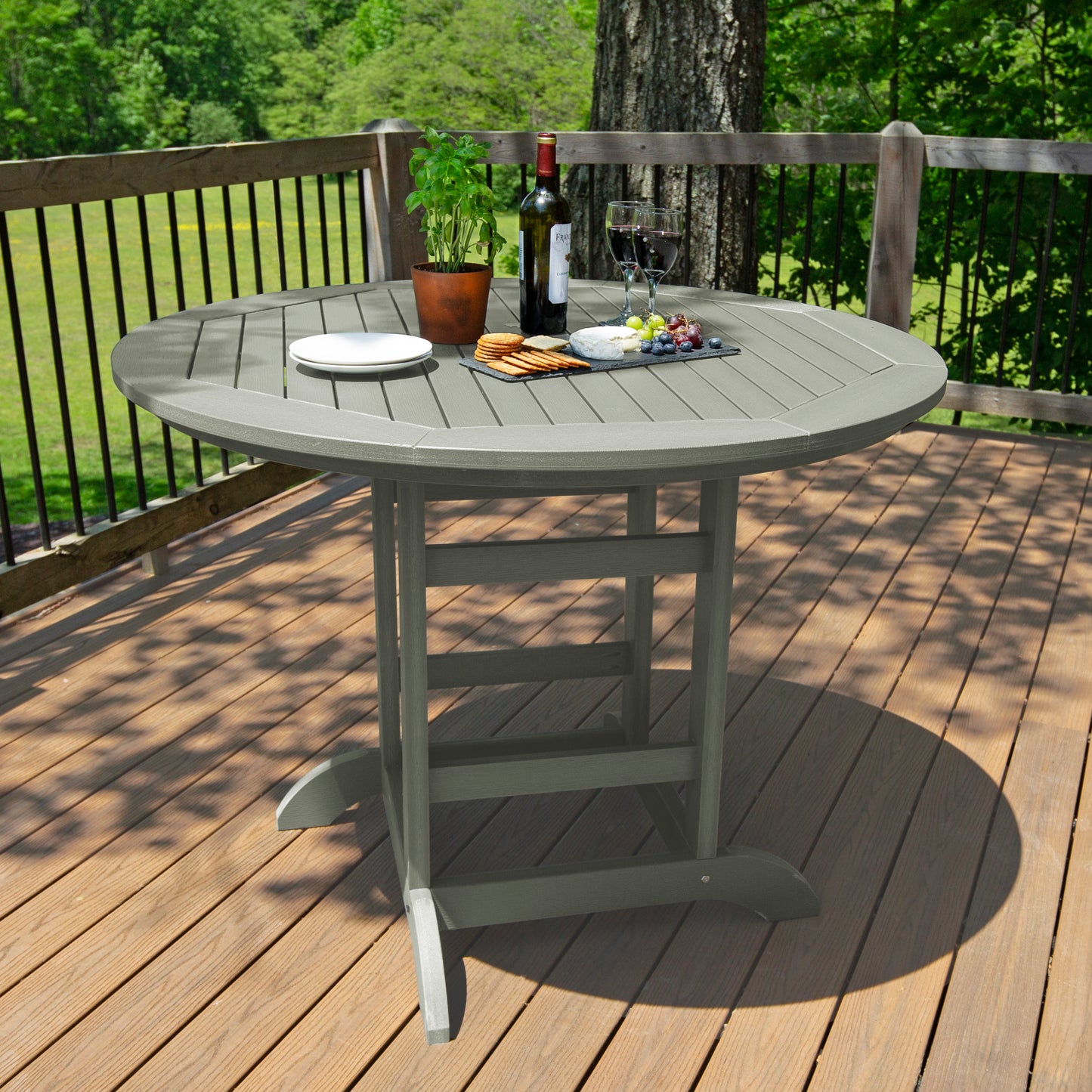 Homestead 48in Diameter Dining Table - Counter Height