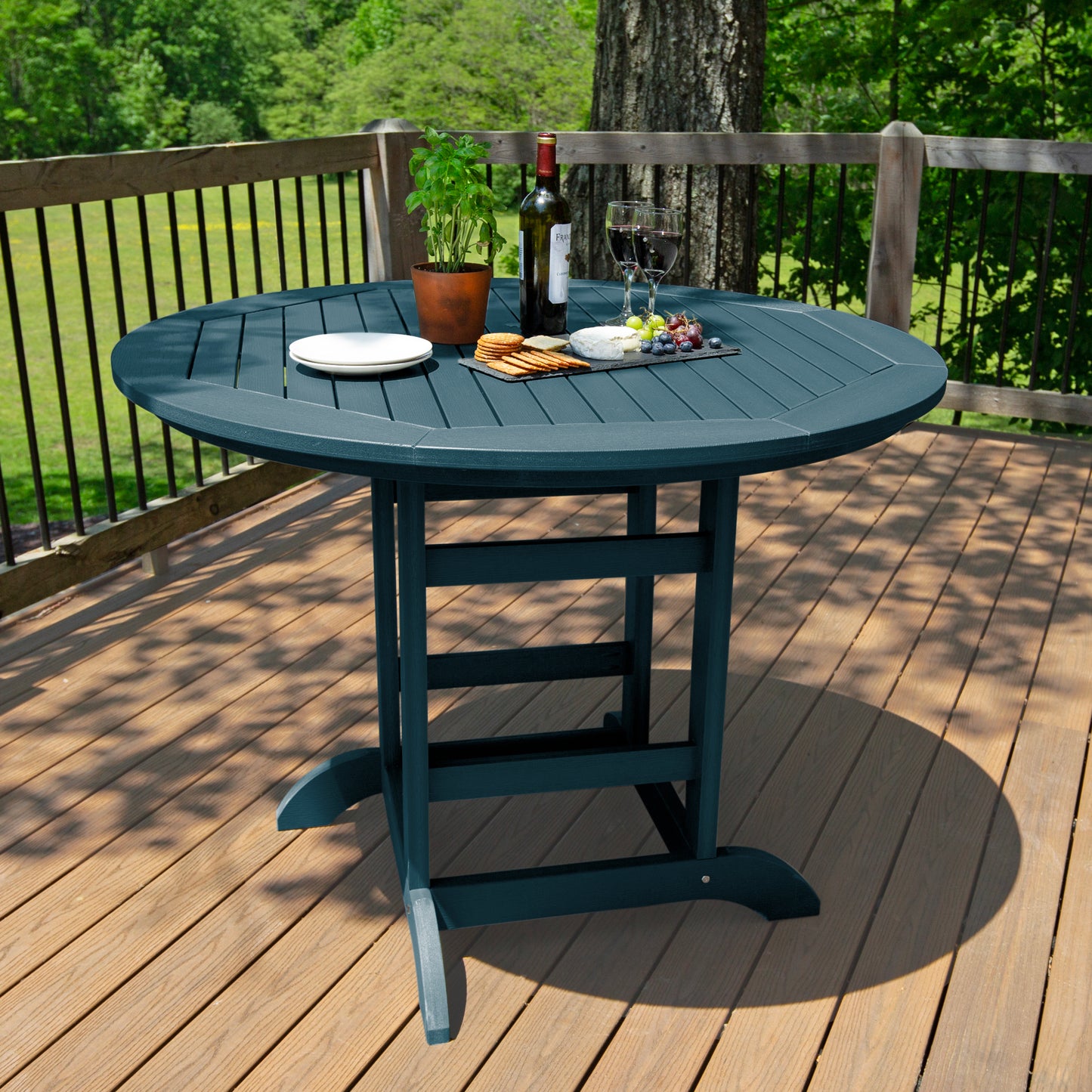 Homestead 48in Diameter Dining Table - Counter Height