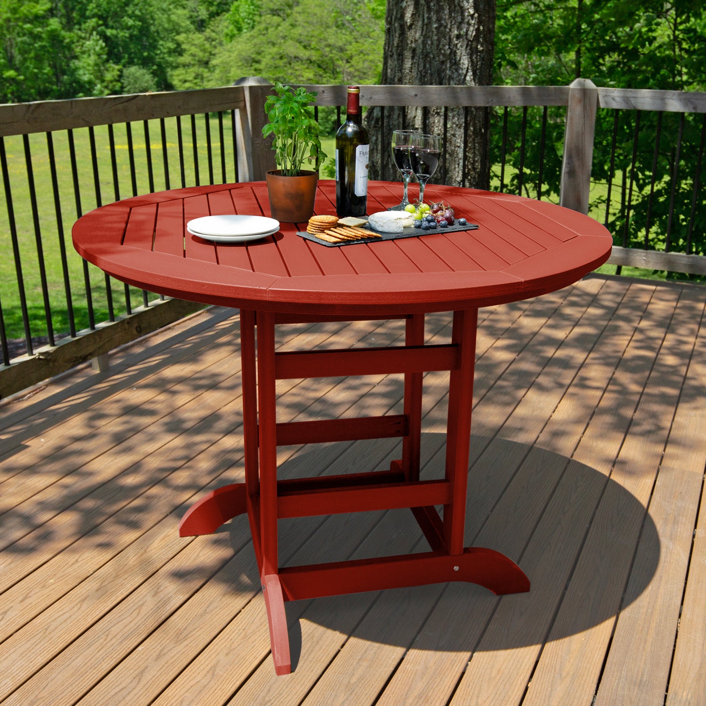 Homestead 48in Diameter Dining Table - Counter Height