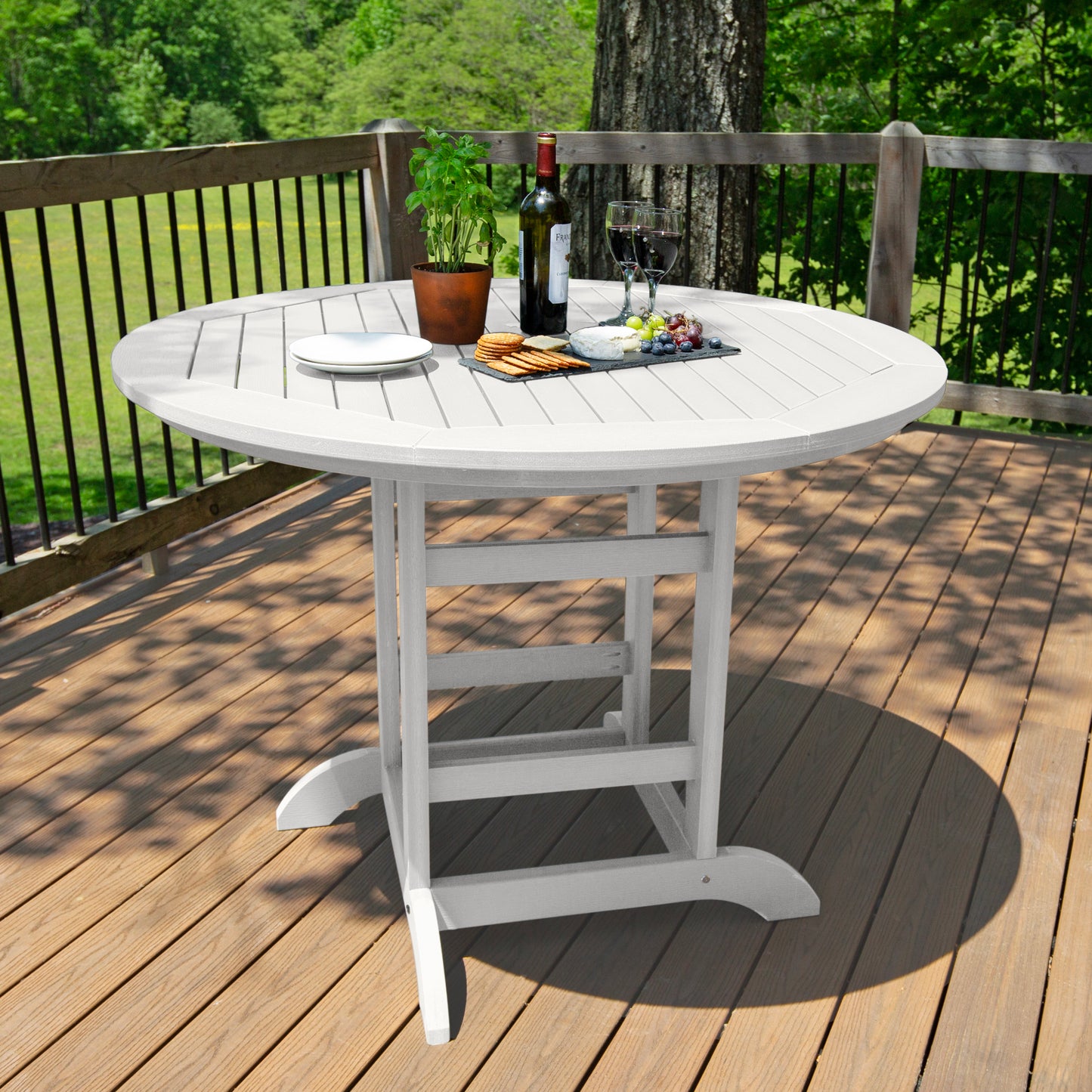 Homestead 48in Diameter Dining Table - Counter Height