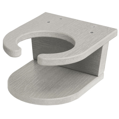 Easy-Add cupholder in Harbor Gray
