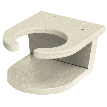 Easy-Add cupholder in Whitewash