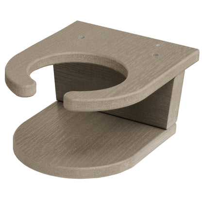 Easy-Add cupholder in Woodland Brown