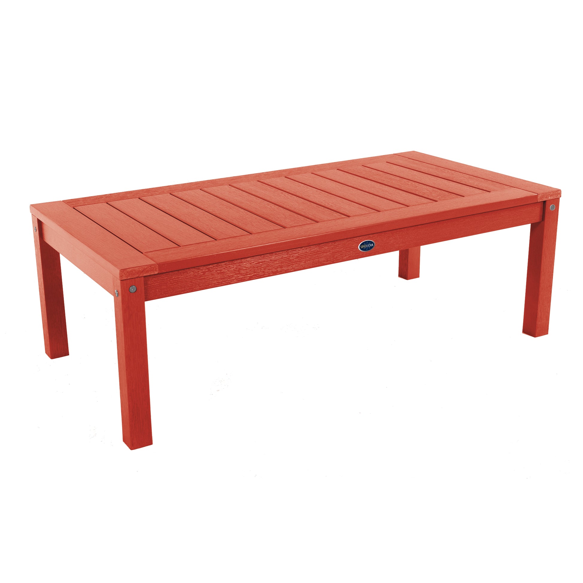 Adirondack Conversation table in Rustic Red