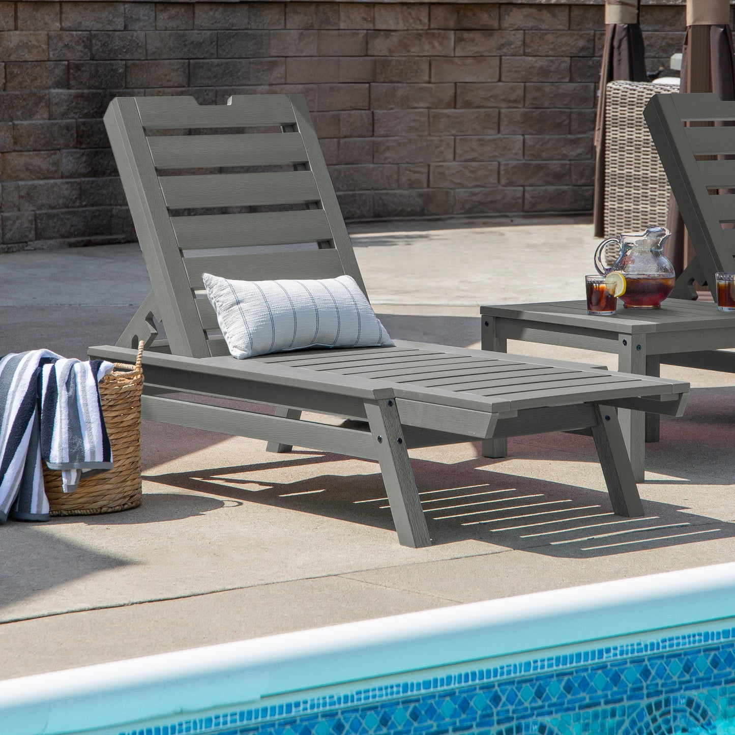 Aurora Stackable Chaise Lounge