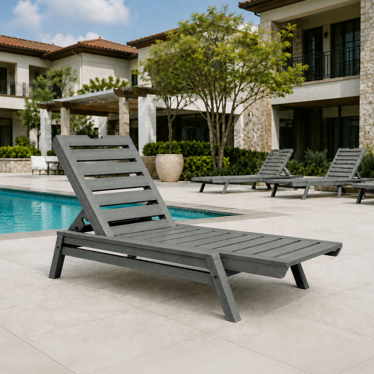 Aurora Stackable Chaise Lounge