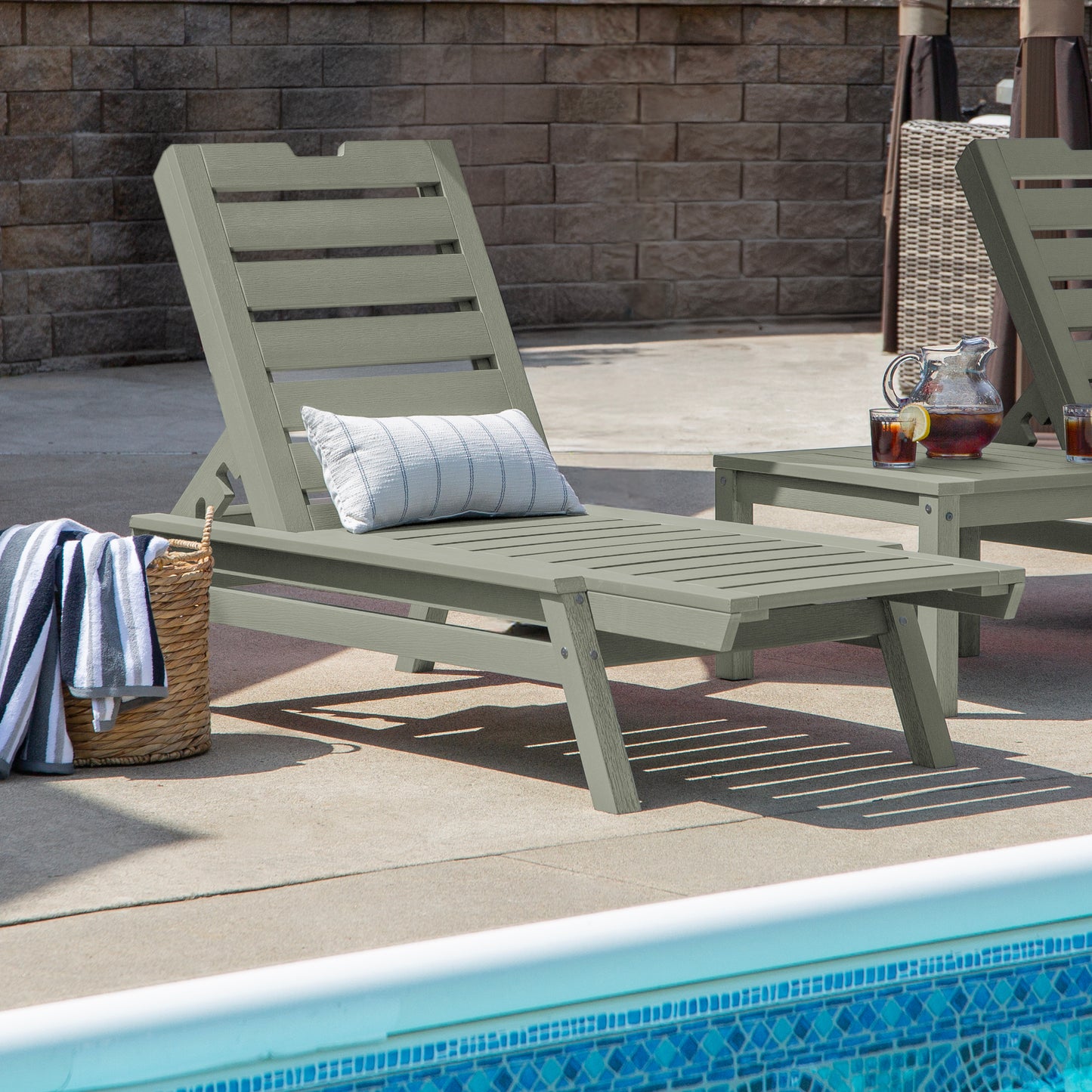 Aurora Stackable Chaise Lounge