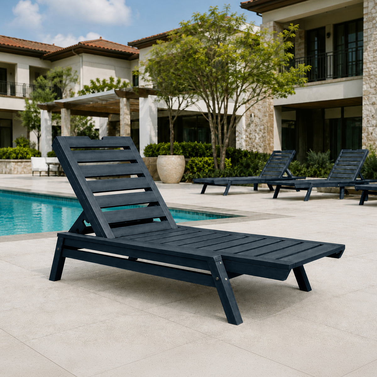 Aurora Stackable Chaise Lounge