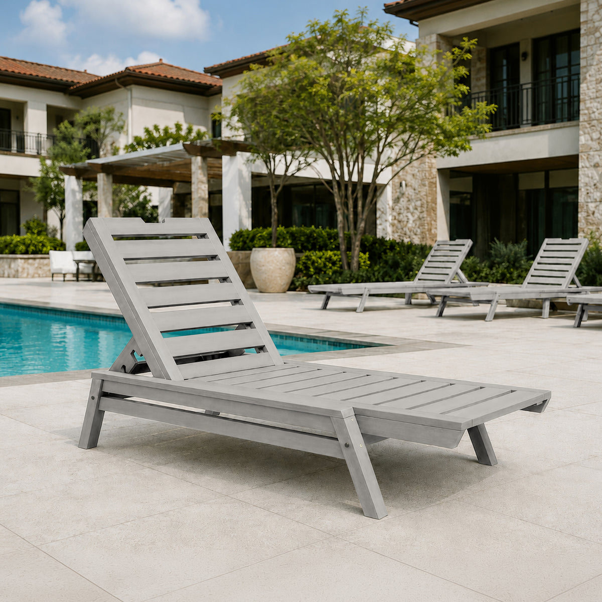 Aurora Stackable Chaise Lounge